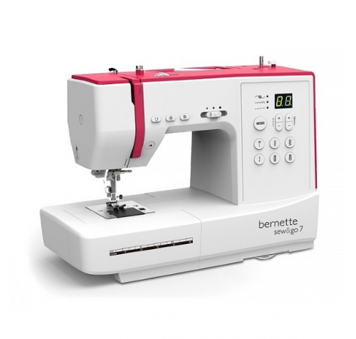Компьютеризированная швейная машина Bernette Sew&go 7 - фото в интернет–магазине швейных машинок и аксессуаров в Украине - Sewgroup