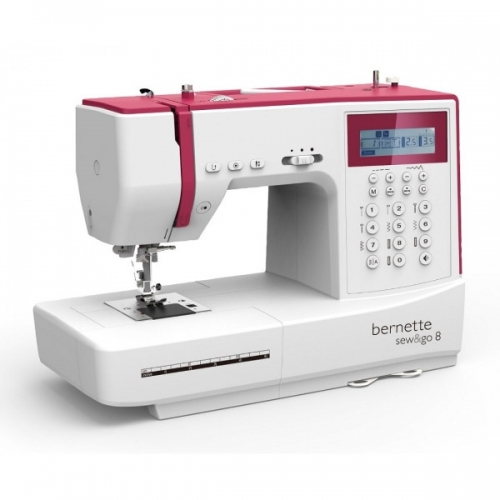 Компьютеризированная швейная машина Bernette Sew&go 8 - фото в интернет–магазине швейных машинок и аксессуаров в Украине - Sewgroup