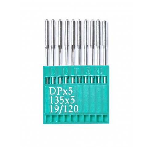 Иглы DOTEC Needle DPx5 №120 - фото в интернет–магазине швейных машинок и аксессуаров в Украине - Sewgroup