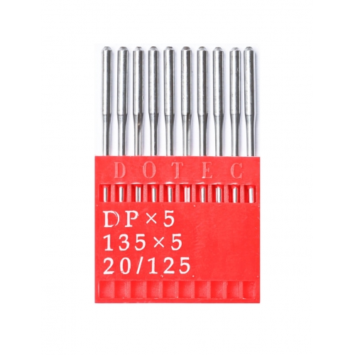Голки DOTEC Needle DPx5 №125 - фото в інтернет-магазині швейних машинок і аксесуарів в Україні - Sewgroup