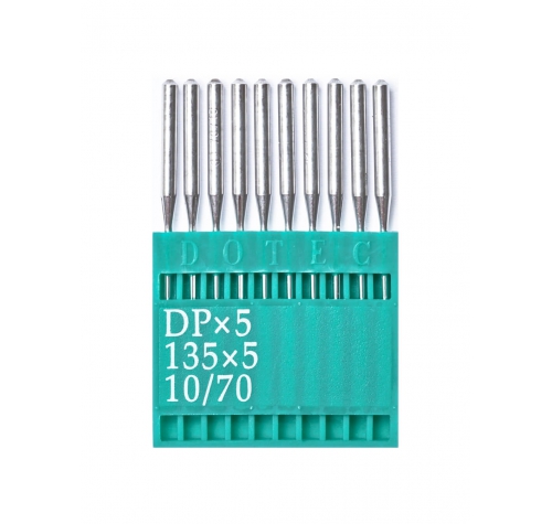 Голки DOTEC Needle DPx5 №70 - фото в інтернет-магазині швейних машинок і аксесуарів в Україні - Sewgroup