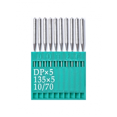Голки DOTEC Needle DPx5 №70 - фото в інтернет-магазині швейних машинок і аксесуарів в Україні - Sewgroup