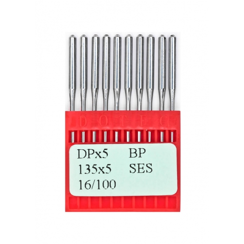 Голки DOTEC Needle DPx5 BP SES №100 - фото в інтернет-магазині швейних машинок і аксесуарів в Україні - Sewgroup