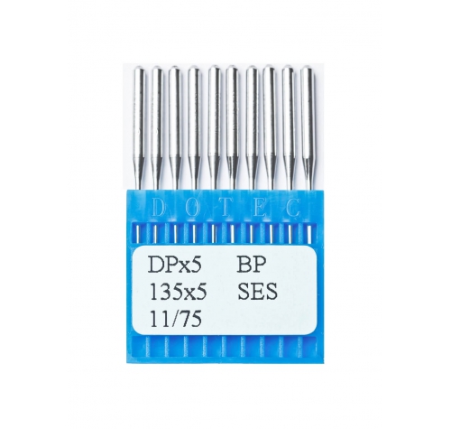 Голки DOTEC Needle DPx5 BP SES №75 - фото в інтернет-магазині швейних машинок і аксесуарів в Україні - Sewgroup