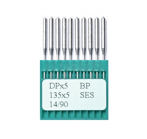 Голки DOTEC Needle DPx5 BP SES №90 - фото в інтернет-магазині швейних машинок і аксесуарів в Україні - Sewgroup