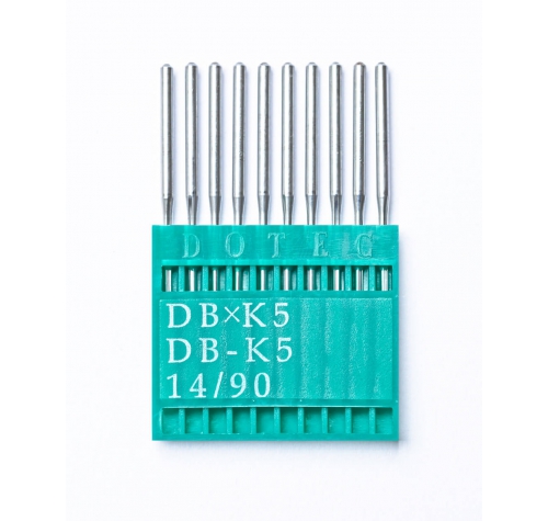 Иглы DOTEC Needle DBxK5 №90 - фото в интернет–магазине швейных машинок и аксессуаров в Украине - Sewgroup