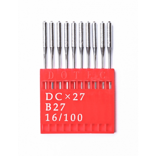 Иглы DOTEC Needle DCx27 №100 - фото в интернет–магазине швейных машинок и аксессуаров в Украине - Sewgroup