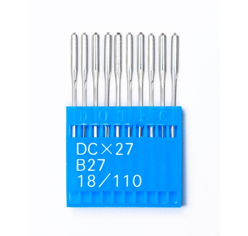 Голки DOTEC Needle DCx27 №110 - фото в інтернет-магазині швейних машинок і аксесуарів в Україні - Sewgroup