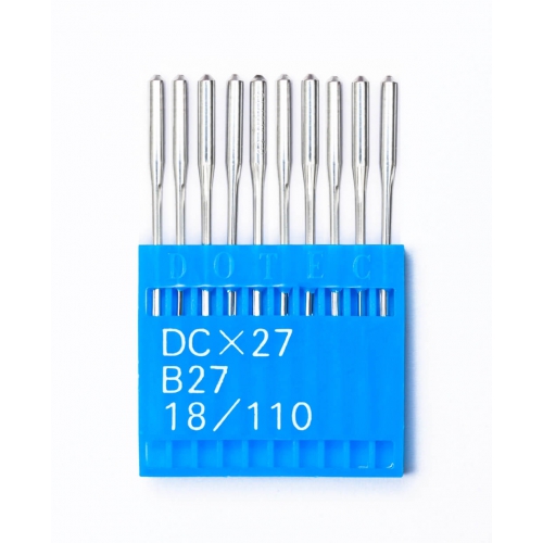 Голки DOTEC Needle DCx27 №110 - фото в інтернет-магазині швейних машинок і аксесуарів в Україні - Sewgroup