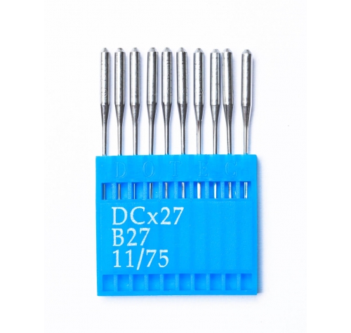 Иглы DOTEC Needle DCx27 №75 - фото в интернет–магазине швейных машинок и аксессуаров в Украине - Sewgroup