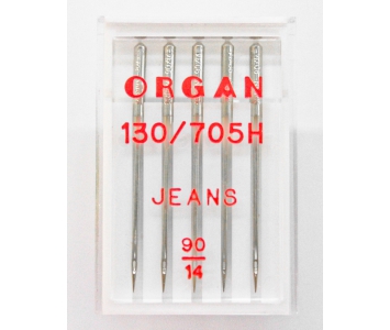 Иглы Organ Джинс 130/705H №90