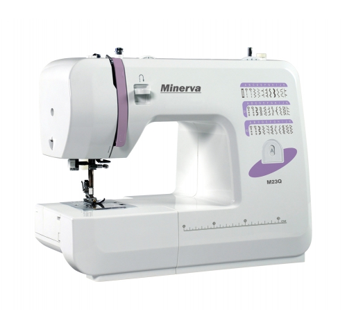 Електромеханічна швейна машина Minerva M23Q - фото в інтернет-магазині швейних машинок і аксесуарів в Україні - Sewgroup