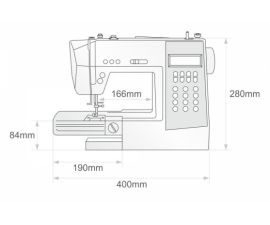 Комп'ютеризована швейна машина Minerva MC 250C
