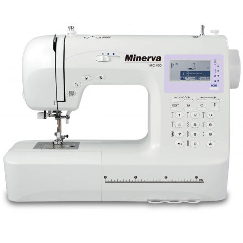 Компьютеризированная швейная машинаn Minerva MC 400 - фото в интернет–магазине швейных машинок и аксессуаров в Украине - Sewgroup