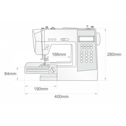 Комп'ютеризована швейна машина Minerva MC 90C