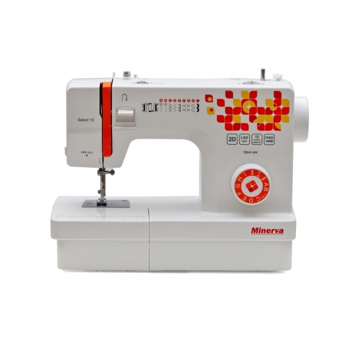 Швейная машинка Minerva Select 15 - фото в интернет–магазине швейных машинок и аксессуаров в Украине - Sewgroup